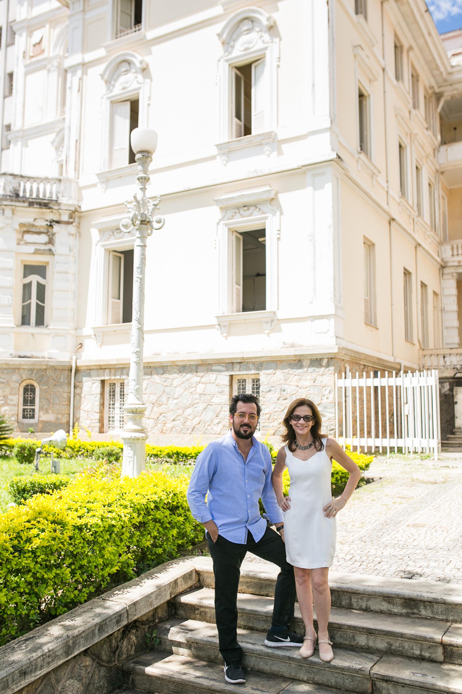 Eduardo Faleiro e Juliana Grillo