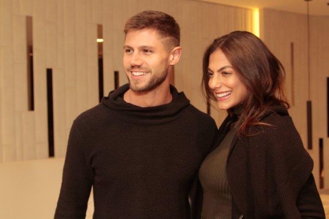 Jonas Sulzbach e Mariana Gonzalez