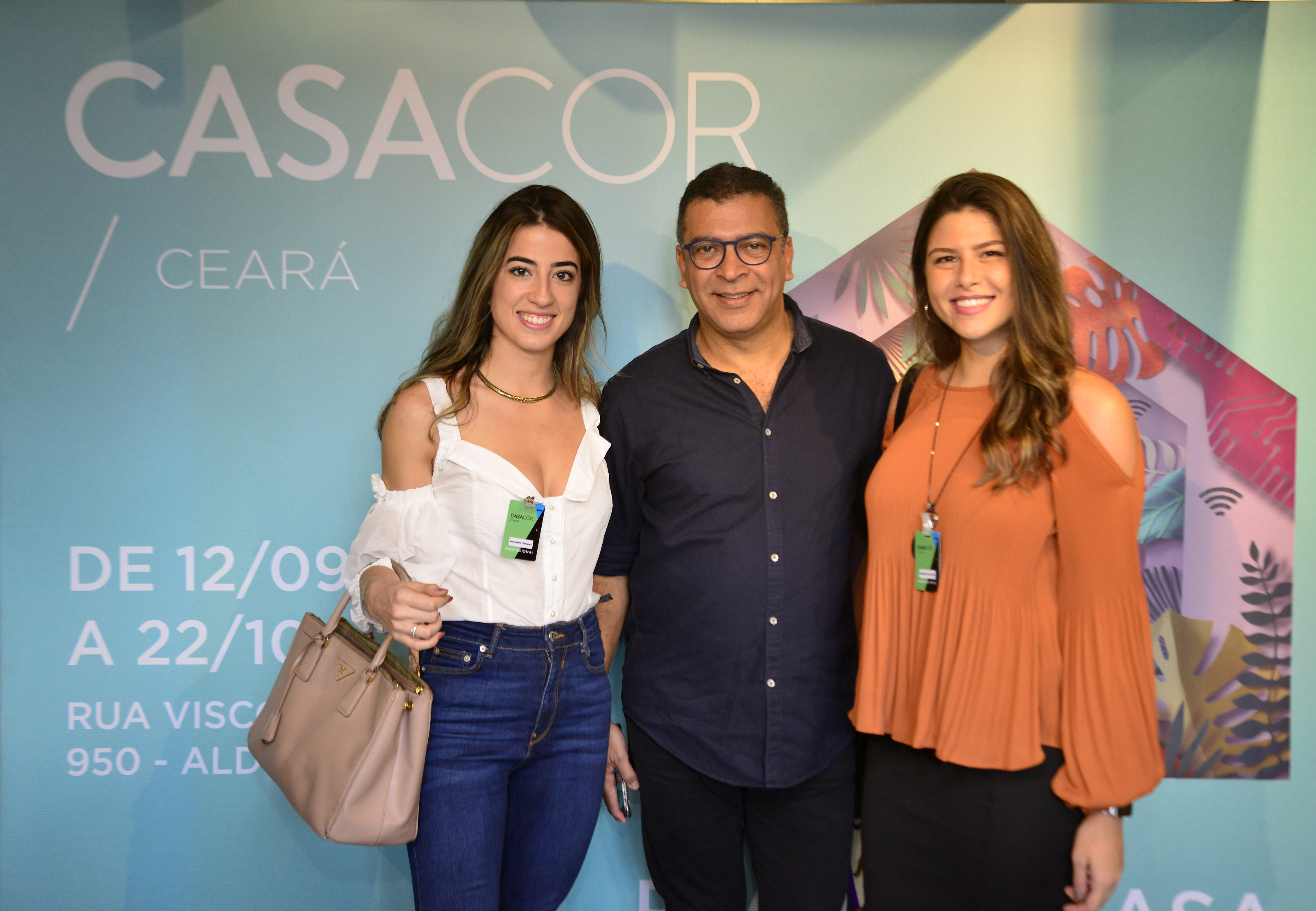 Manoella Linhares, Pedro Ariel Santana e Natália Benevides