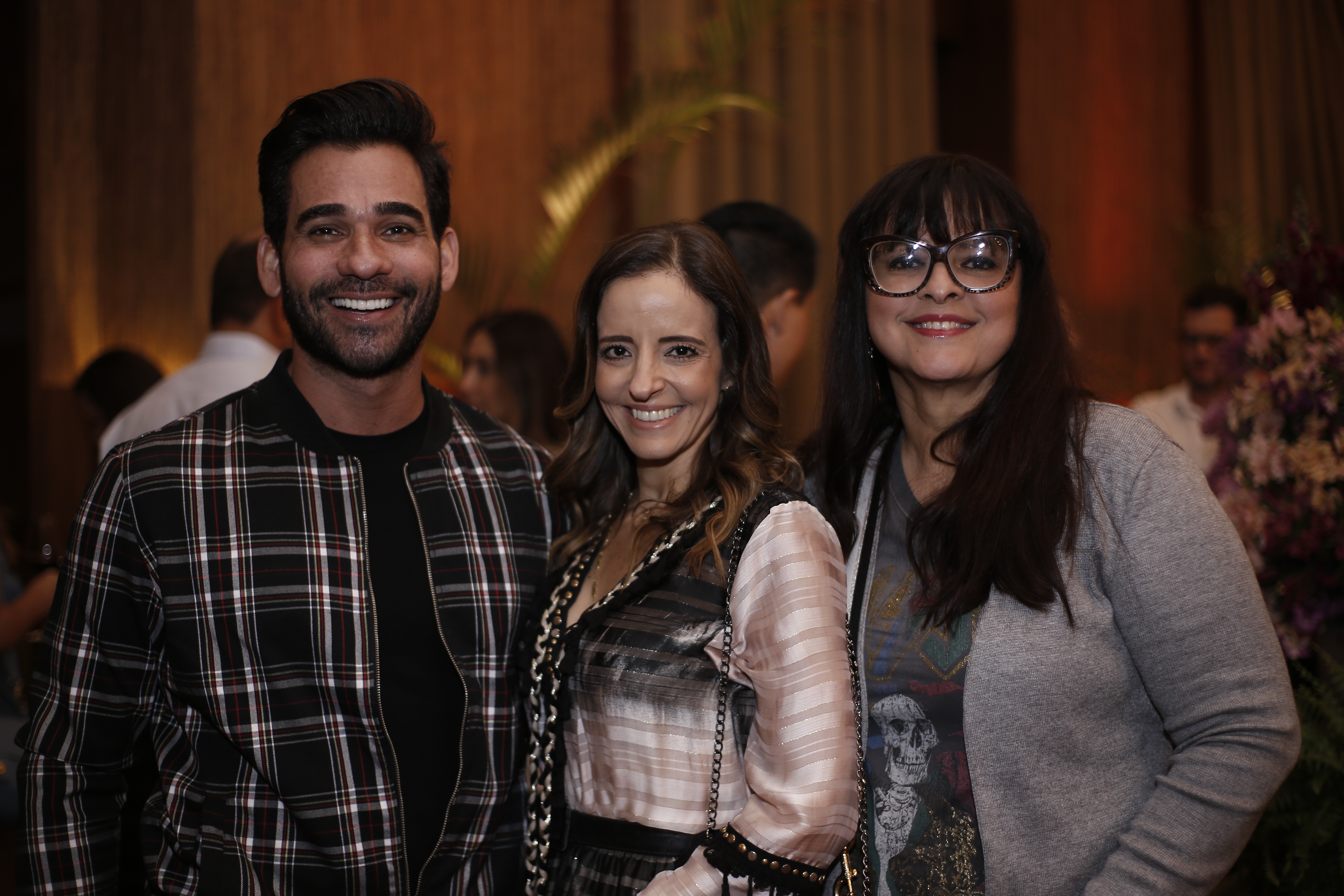 Marlon Gama, Sandy Najar e Ana Paula Magalhães