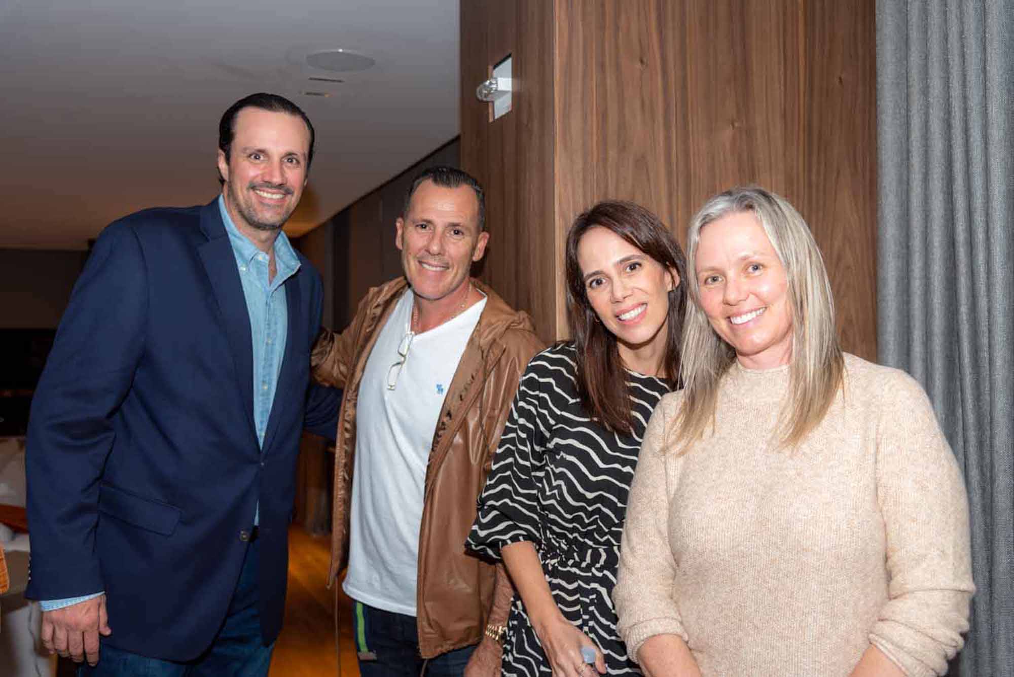 Marcelo Feres, Antonio Lucchesi, Patrícia Feres e Veridiana Lucchesi.