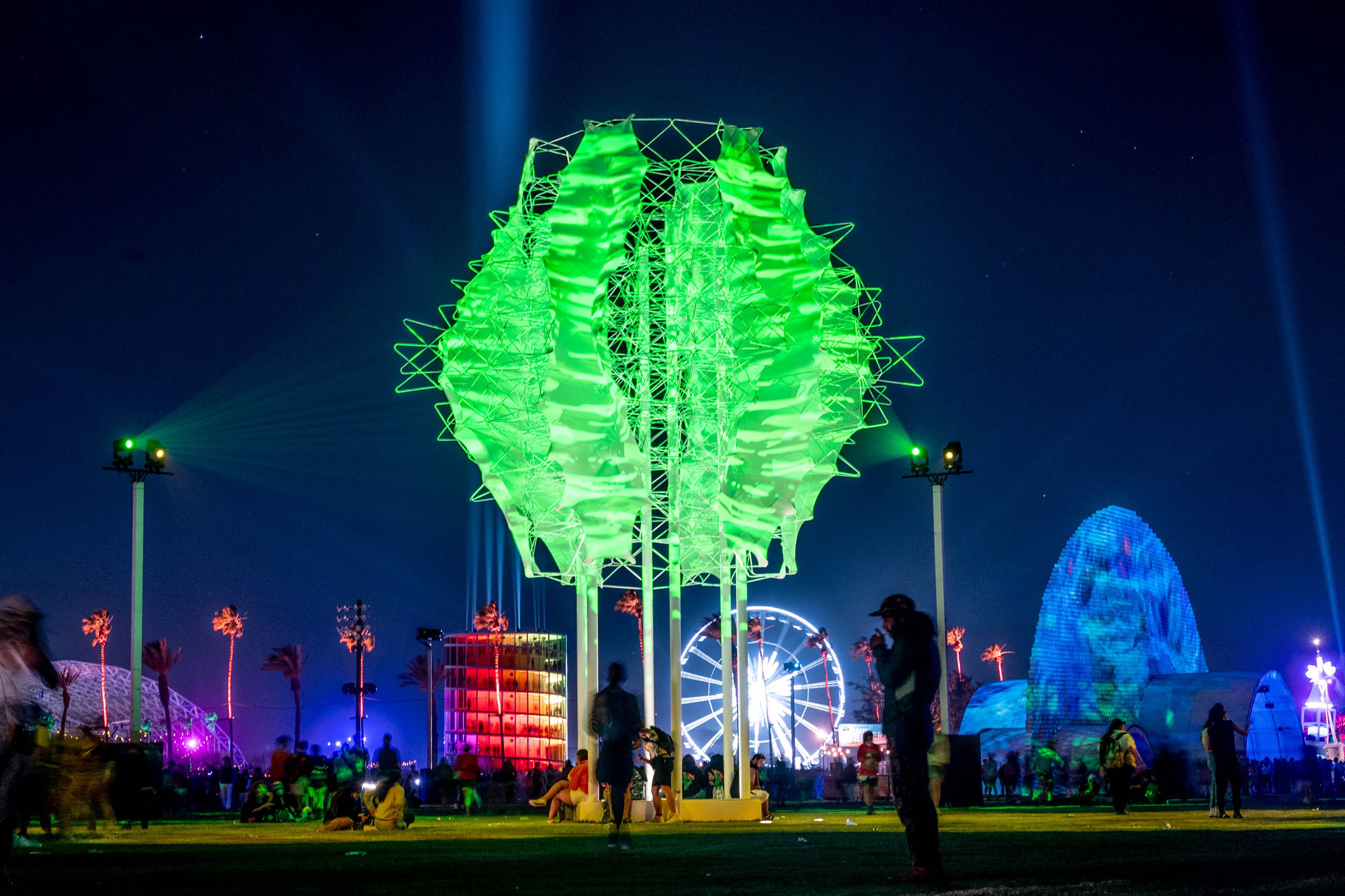 Cocoon (BKF + H 300), por Martin Huberman. Coachella 2022