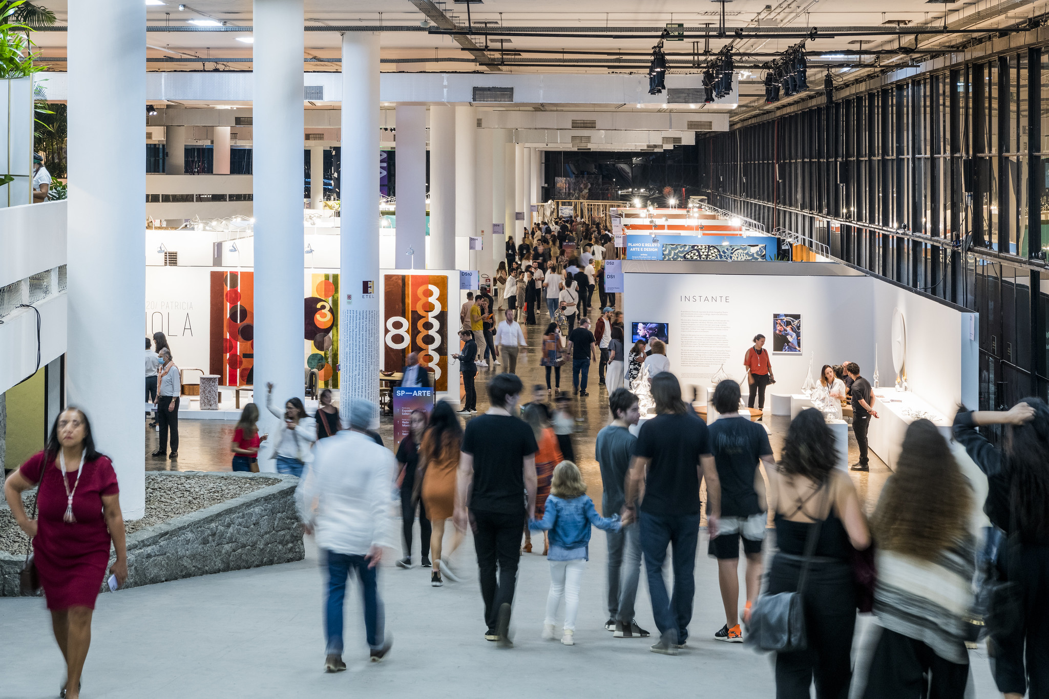 SP-Arte no Pavilhão da Bienal em 2022.