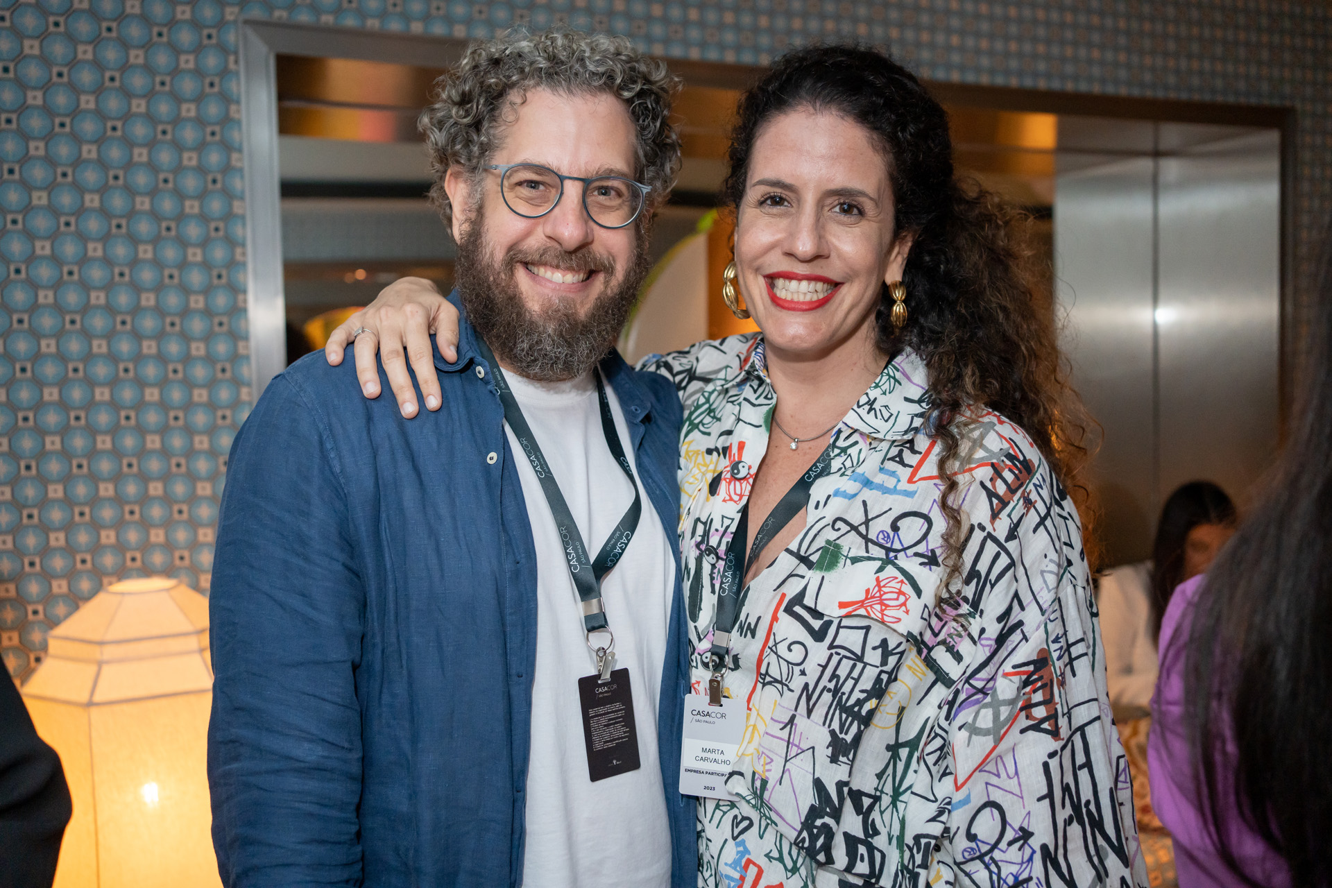 Fabio Carvalho e Marta Carvalho.