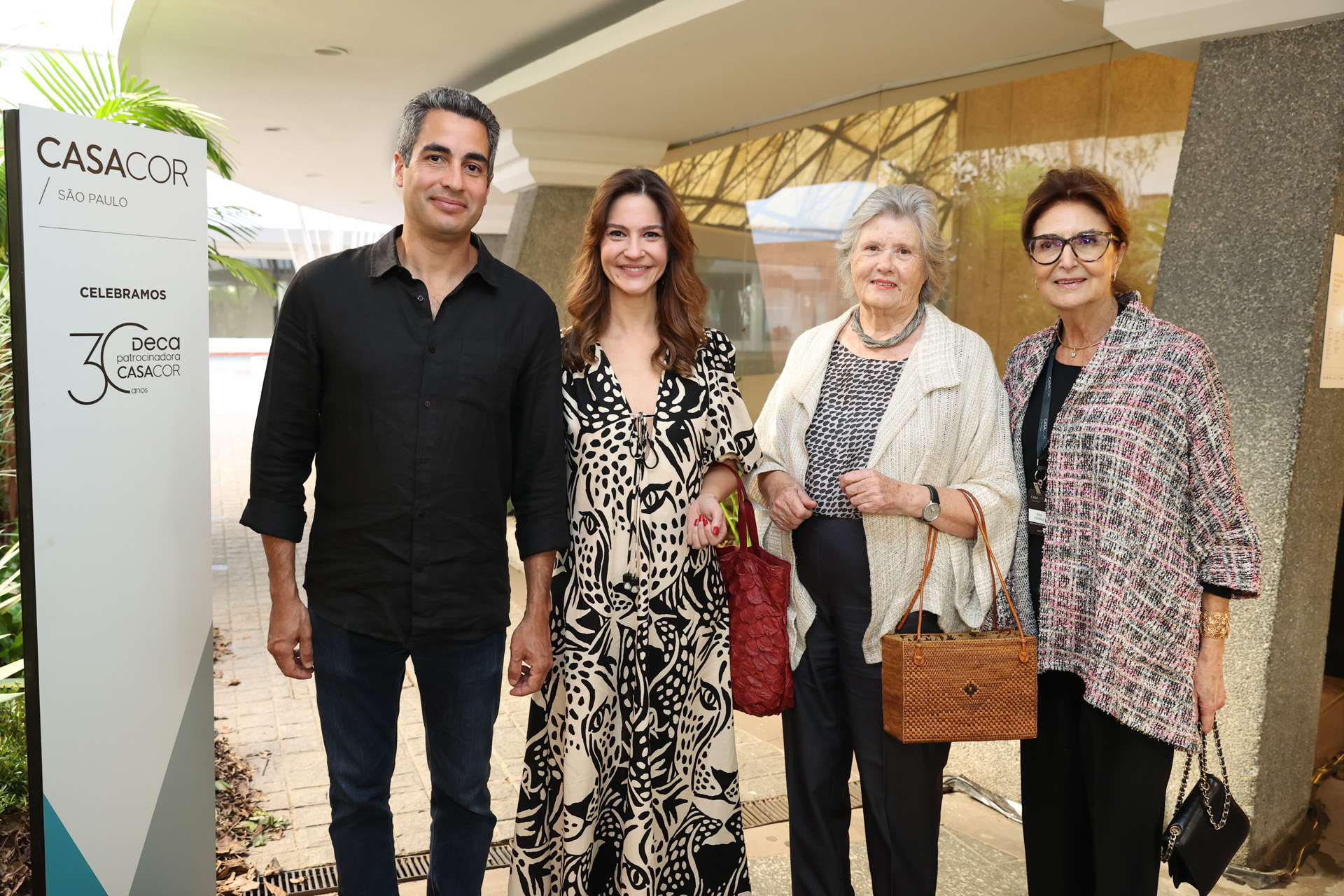 Ricardo Cardim, Alessandra Cardim, Carolina Szado e Cris Ferraz.