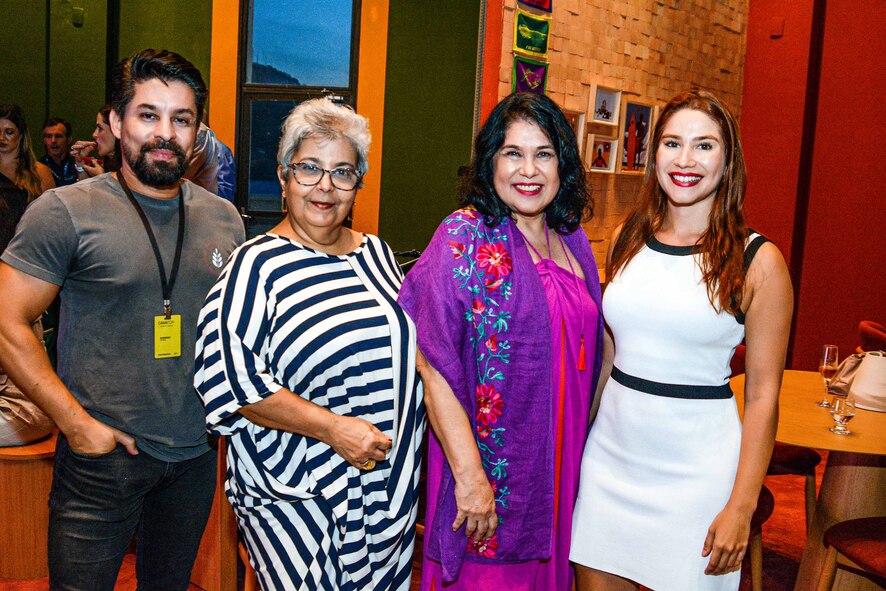 Rodrigo Dutra, Jacque Barros, Rita Tristão e Renata Tristão.